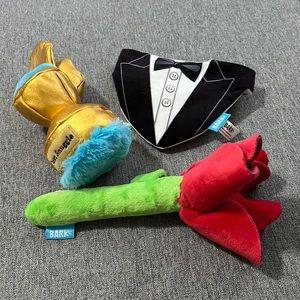 Bark Box Award Show Toys. The Barkies.